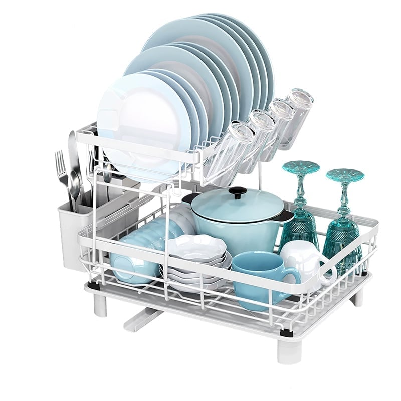 2-Tier Kitchen Dish Drying Rack