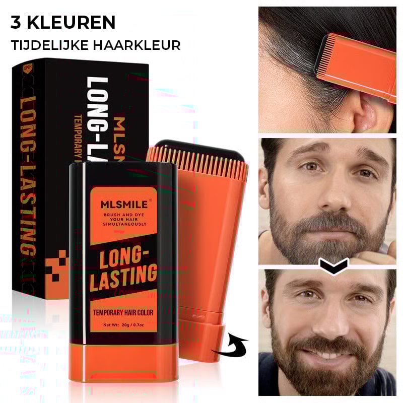 Haarverf met kam