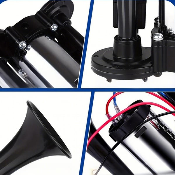 600DB Dual-Tone Metal Car Horn