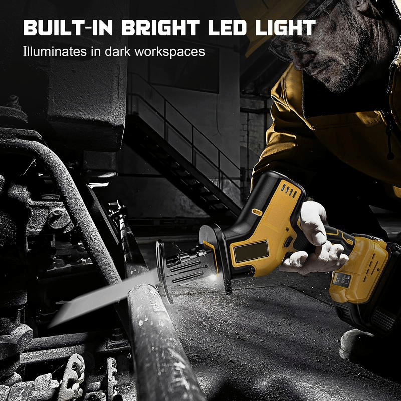 Sakerplus Battery-compatible wireless reciprocating saw