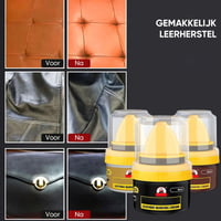👢Leerreparatiecrème Vloeibare schoenpoets