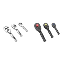 Mini 72-Tooth Quick Ratchet Wrench Set
