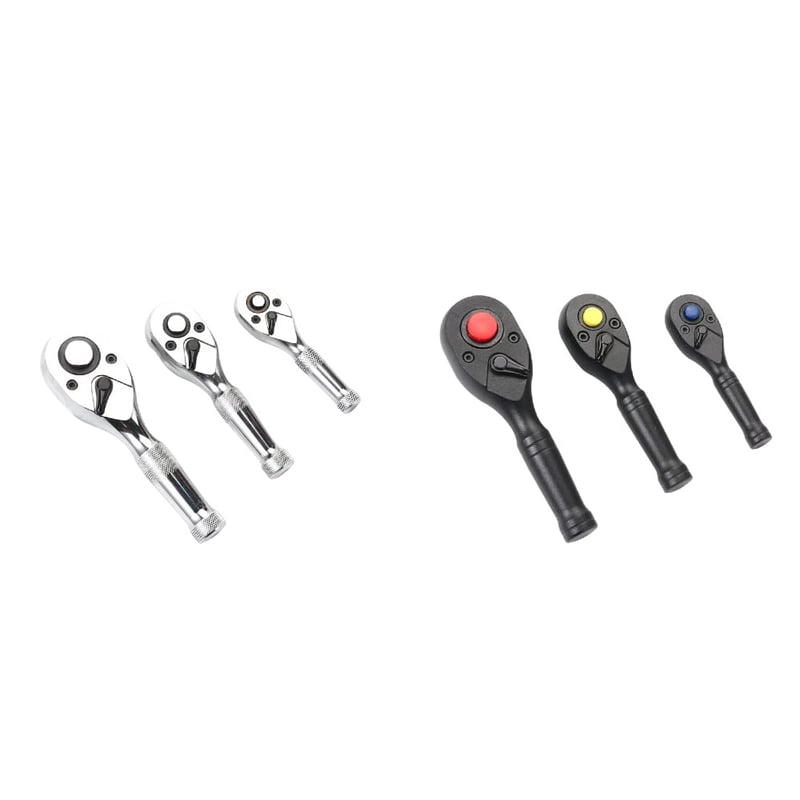 Mini 72-Tooth Quick Ratchet Wrench Set