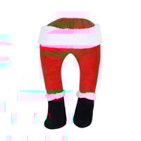 Juldekoration med tomteben