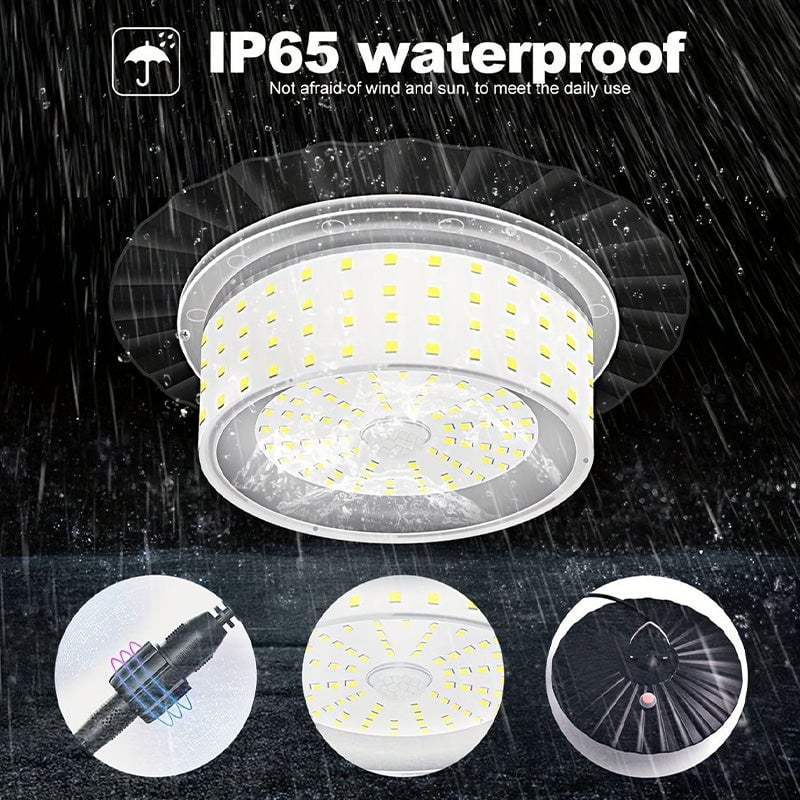Solar Pendant Light Indoor Outdoor
