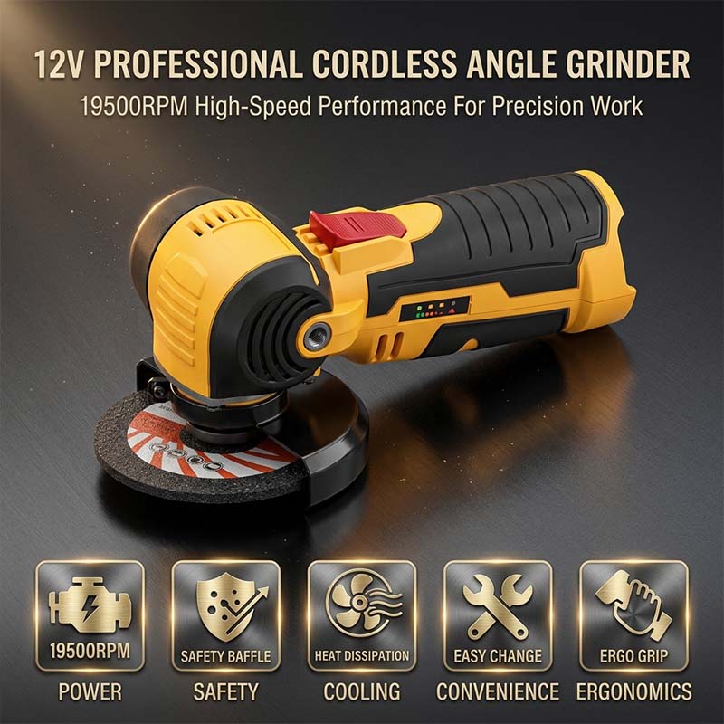 12V Portable Brushless Cutting & Polishing Tool