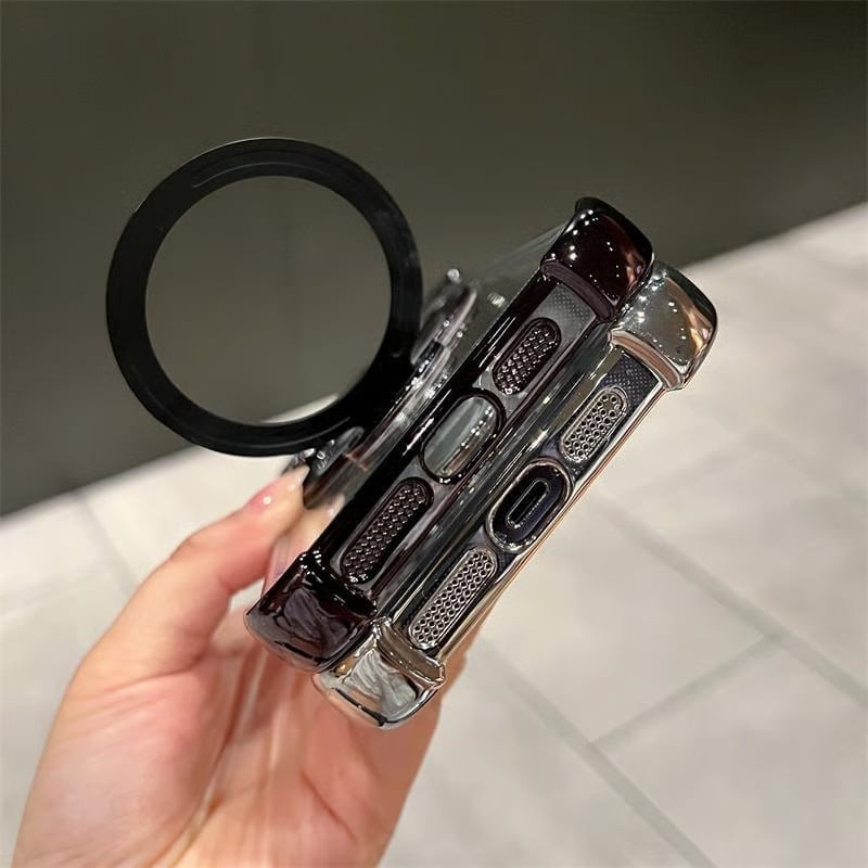 Electroplated Phone Case with Stand