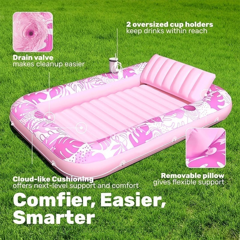 Extra Large Inflatable Sunbathing Pool Lounger
