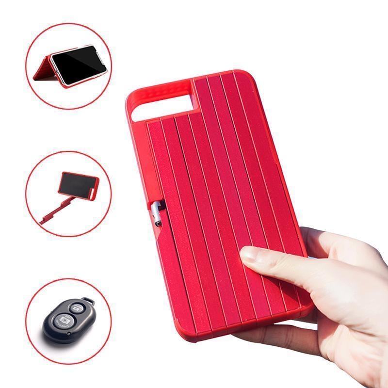 Bluetooth Selfie Stick Handy Hülle für iPhone