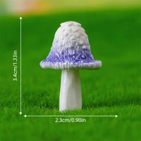 Simulation Mushroom Car Decoration