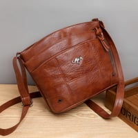 Multi Pocket Large Capacity Shoulder Bag