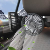 Elektrischer Doppelkopflüfter für die Rückseite des Autos
