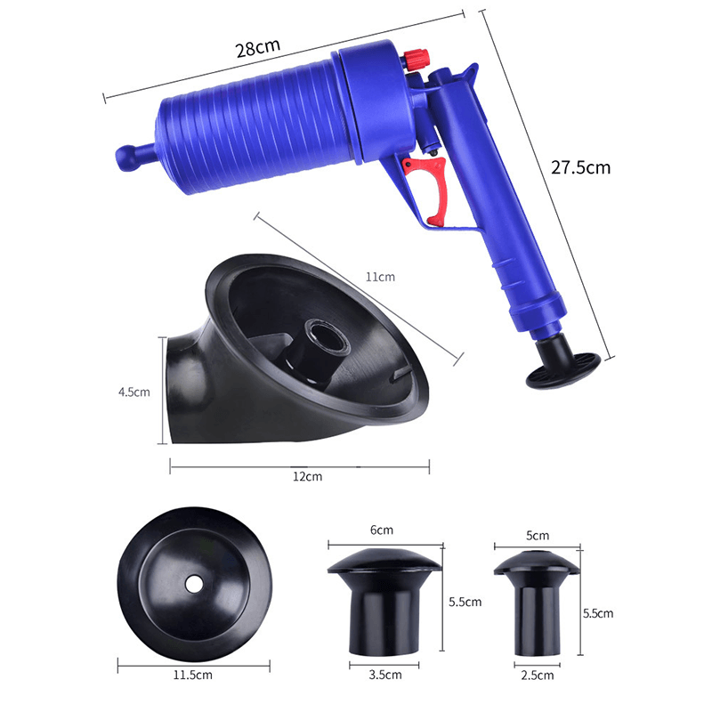 Air Powered Drain Gun