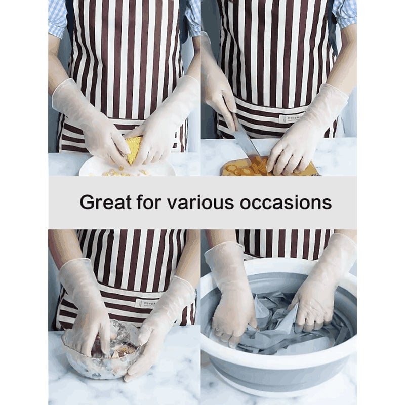 Disposable Flip Top Nitrile Housework Gloves