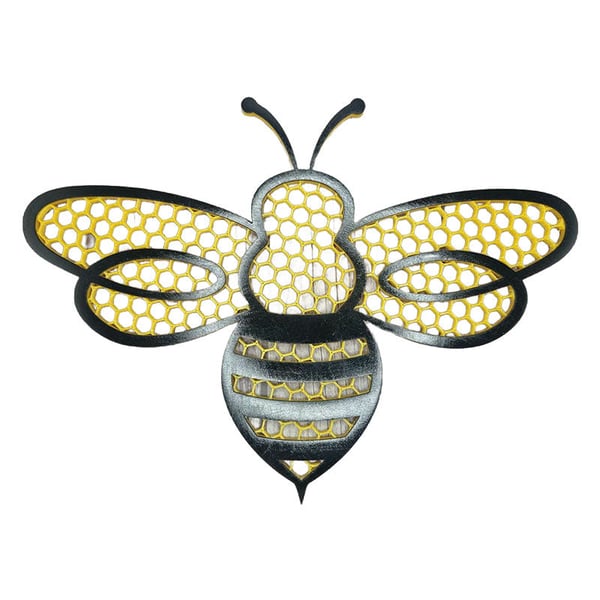 Bee Shaped Floating Pollinator Island