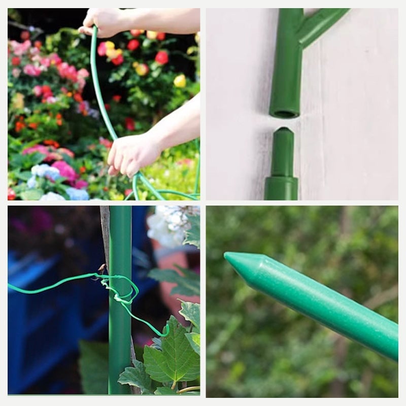 Plant climbing pole