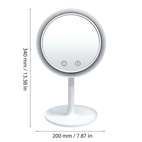 LED Schminkspiegel mit Lüfter