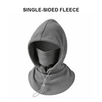 Fleece Double Layer Integrated Hat