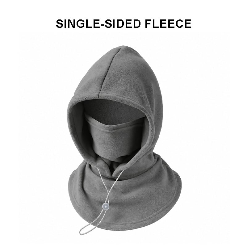 Fleece Double Layer Integrated Hat