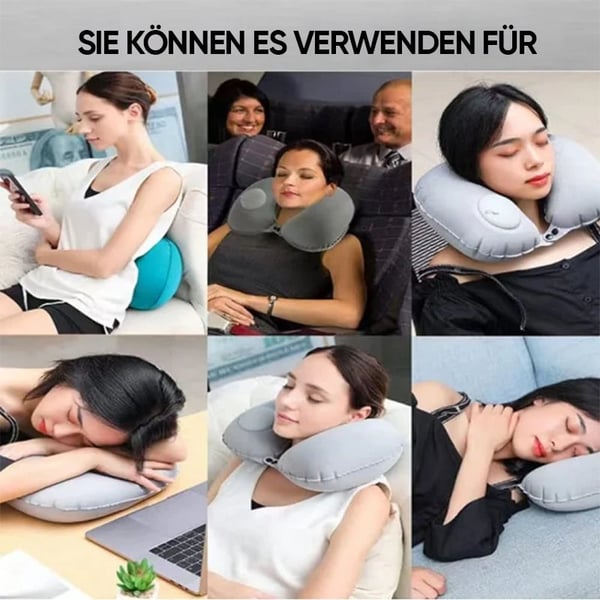 U-förmiges Kissen aus Milchseide