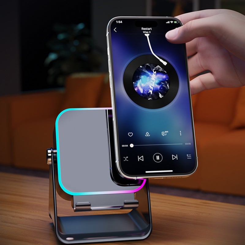 Wireless Induction Audio Speaker Stand