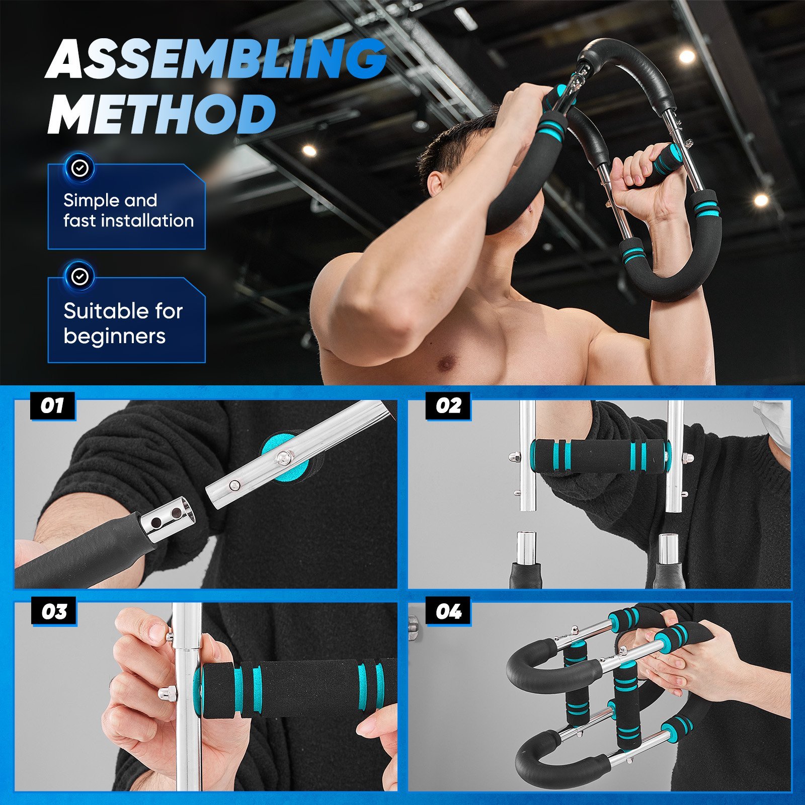 Sakerplus Twister Arm Trainer-4 Springs