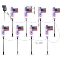 Outdoor Independence Day Decorative Light Post