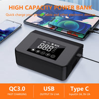 Sakerplus Powerful Car Jump Starter & Inflator