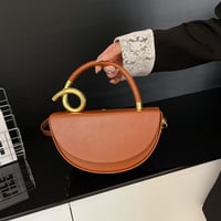 Women's Fashionable Solid Color Handbag