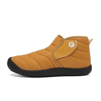 Warme und einfarbige Schneeschuhe mit Plüsch