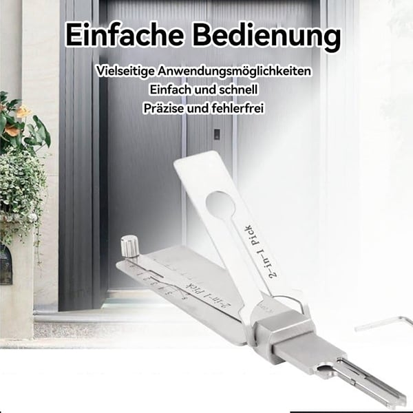 Präzises 2-in-1-Schlüsseldecodierungswerkzeug