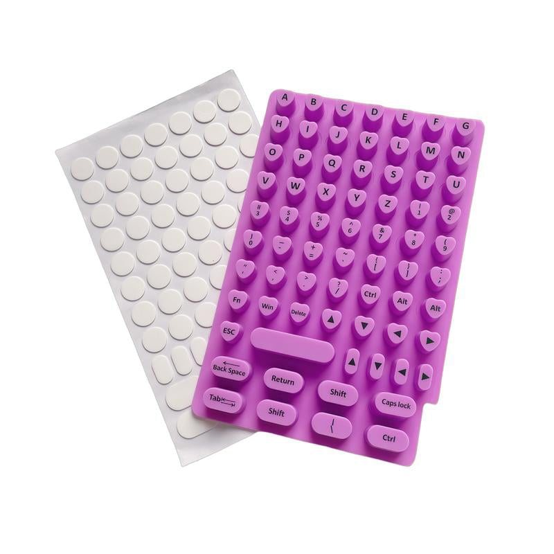 Long Nail Typing Keycap Enhancer Stickers