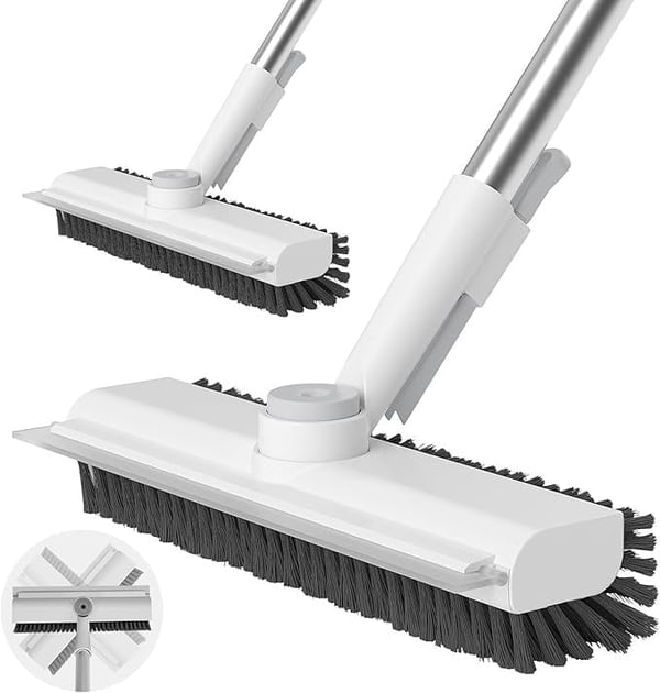 Sakerplus Heavy Duty 3 In 1 Floor Brush