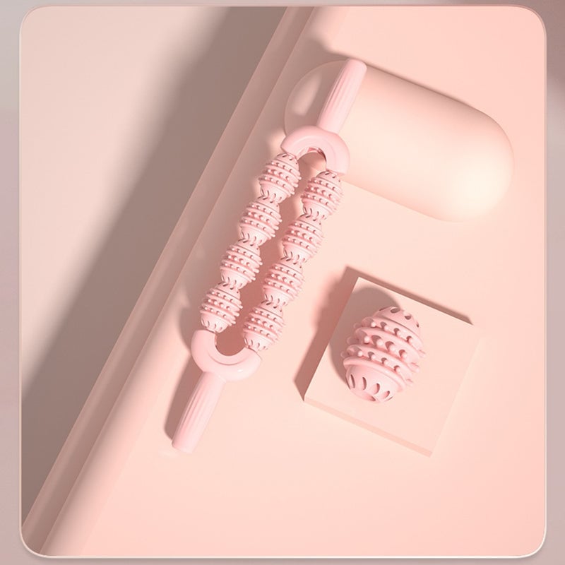 Sale - 8-Wiel Sensory Massage Stick met twee rijen