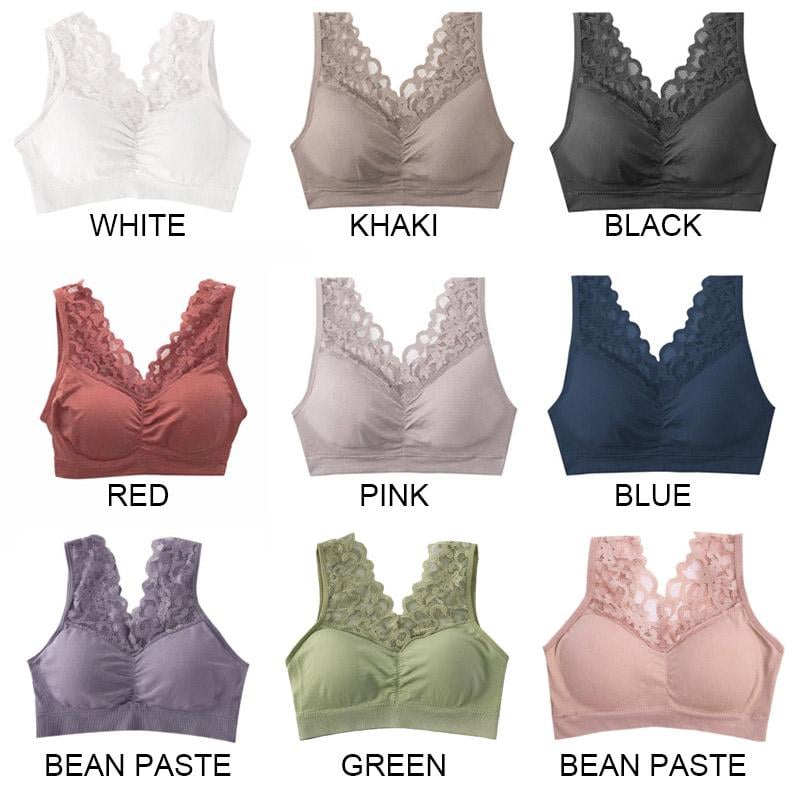 Breathable Sports Push Up Lace Bra