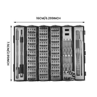128-i-1 precisionsskruvmejsel-sats