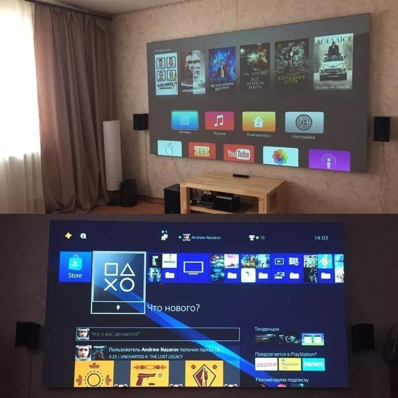 Ambient Light Rejecting (ALR) Projector Screen