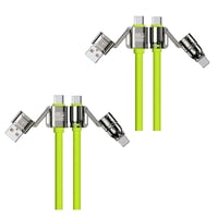 Liquid Silicone 4-in-1 Fast Charging Cable