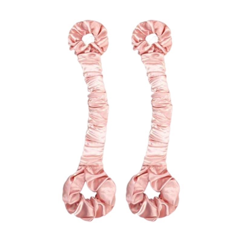 Multi-function Satin Heatless Hair Curler & Hair Tie Non