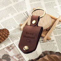 Leather Keychain