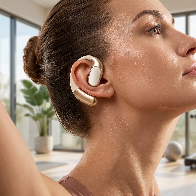 Ear-Hook Wireless Bluetooth Bone Conduction Headphones