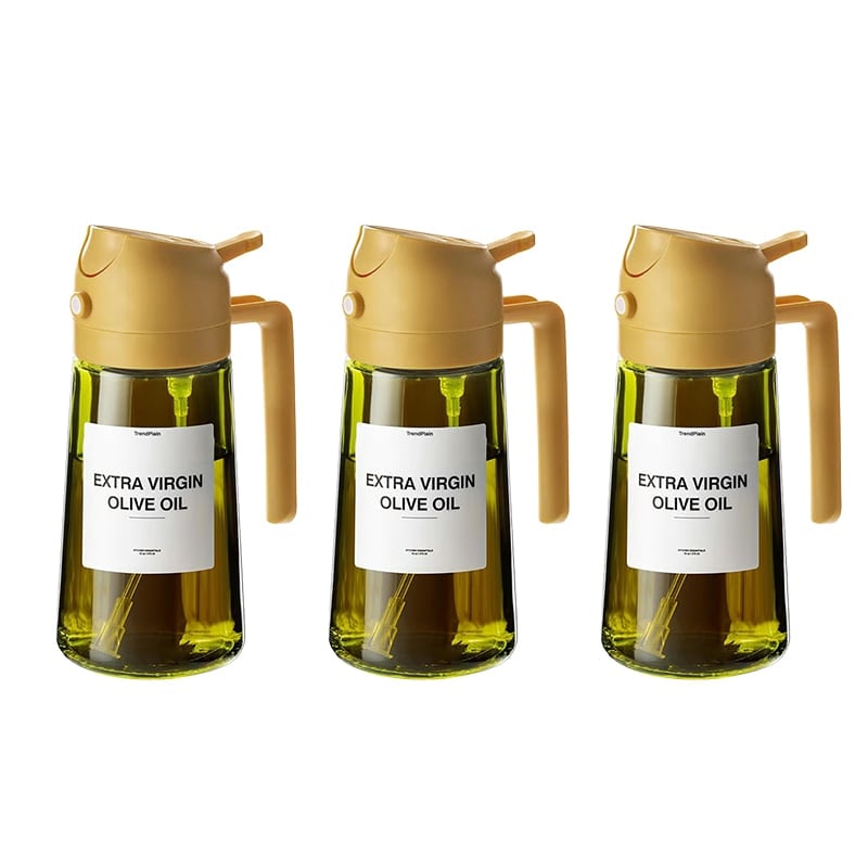 2 in 1 Glass Oil Sprayer & Dispenser