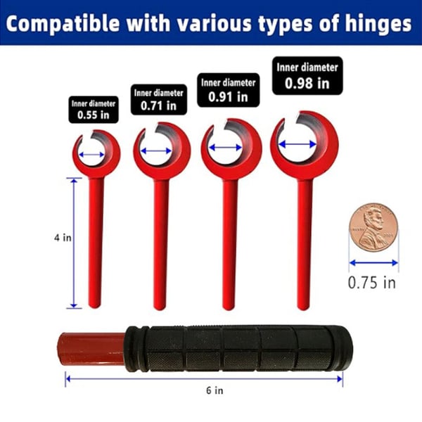 Saker Multi-head Hinge Adjustment Tool