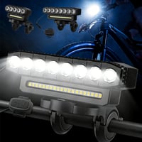 Multi-Source LED Bicycle Headlight