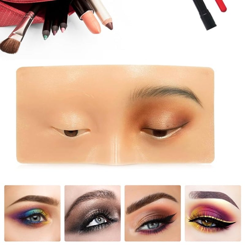 3D ögonmakeuppad