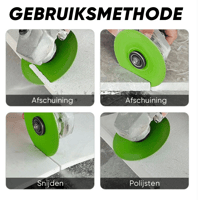 Slijpschijf voor steenplaten