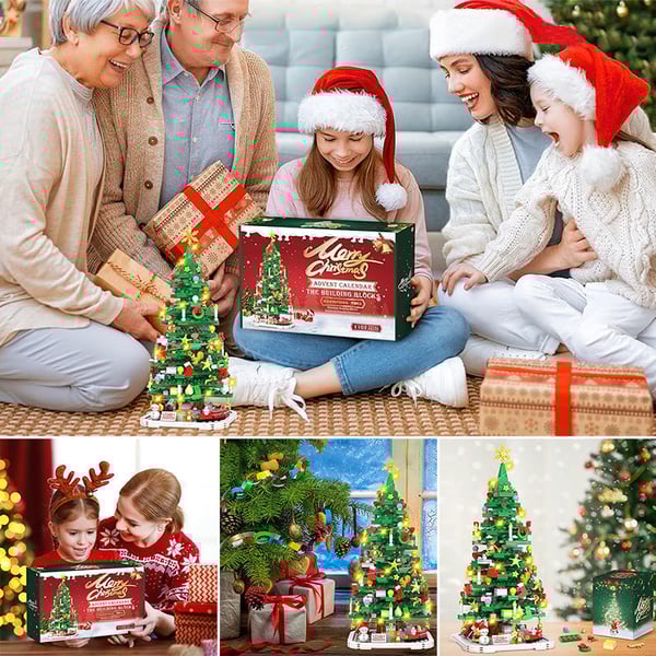 2025 Christmas Tree Building Toy Set