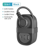 Sakerplus Compact Travel Power Strip
