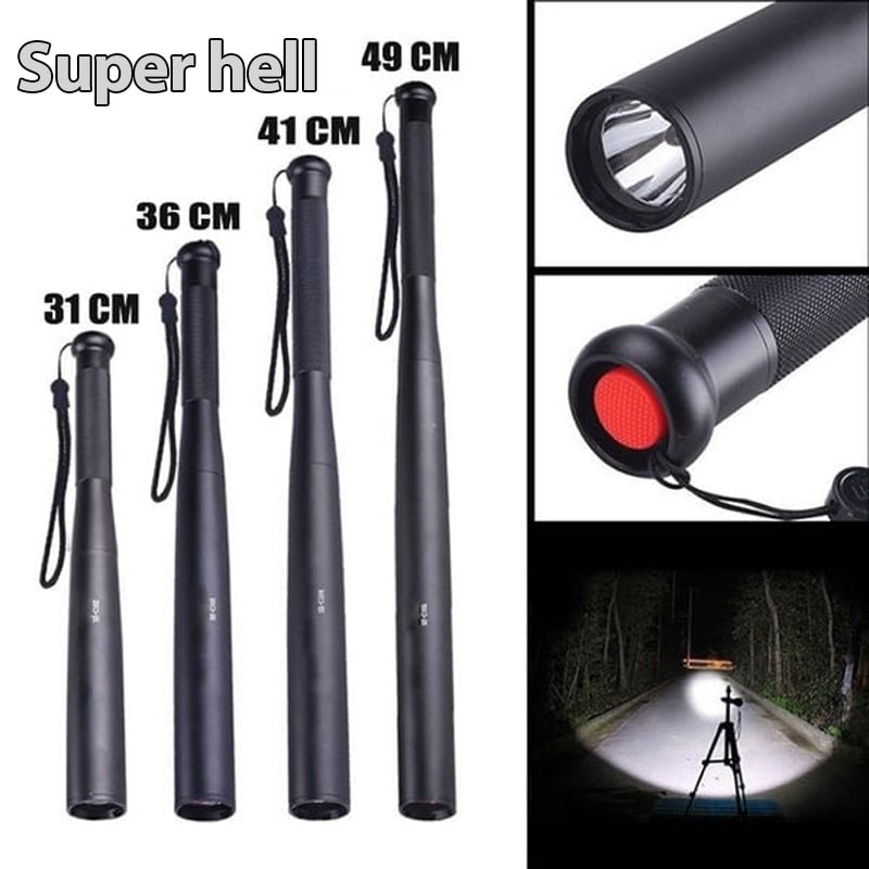 🔥Baseballschläger LED Taschenlampe