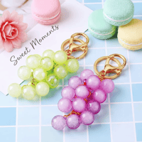 Grape Keychain Pendant